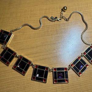 Kate Spade Rhinestone Statement Necklace